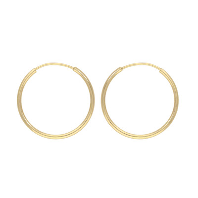 Pendientes en oro