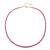 Madagascar Ruby Silver Necklace