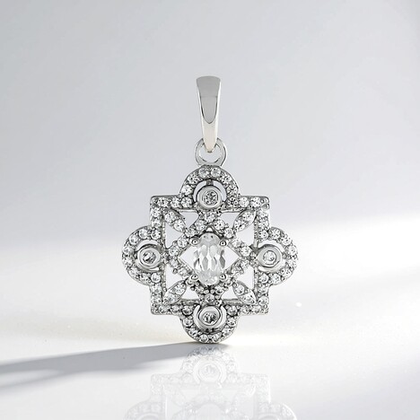 Ciondolo in argento con Zircone