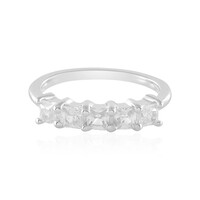 Bague en argent et Zircon
