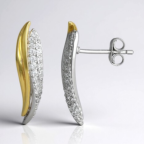 Orecchini in argento con Zircone