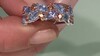 Gouden ring met Tulear blauwe toermalijnen (de Melo Gold)