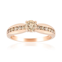 Anillo en oro con Diamante rosa de Francia de Argyle VS1