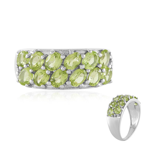 Peridot-Silberring