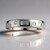 Anello in oro con Diamante IF (D) (Annette)