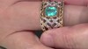 Zilveren ring met een Paraiba-blauwe topaas (Gems en Vogue)