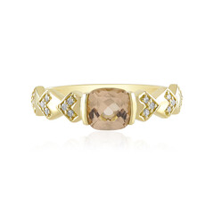 Anello in oro con Morganite del Madagascar AAA (de Melo)