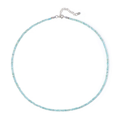 Collana in argento con Apatite