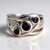 Anello in argento con Rodolite