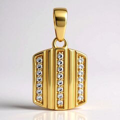 Ciondolo in argento con Diamante I1 (G) (Annette)