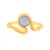 Anillo en plata con Ópalo de Welo (de Melo Essence)