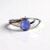 Anello in argento con Labradorite (SAELOCANA)