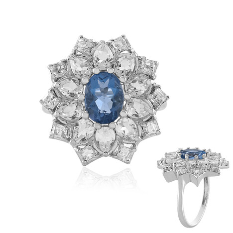 Farbwechsel-Fluorit-Silberring