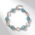 Bracelet en argent et Larimar
