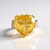 Anello in argento con Citrino (Gems en Vogue)