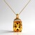 Collana in oro con Citrino (CIRARI)