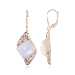 Blauer Mondstein-Silberohrringe (KM by Juwelo)