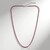 Collana in argento con Rodolite