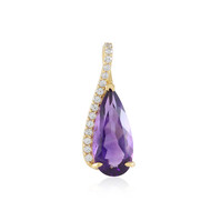 Marokkanischer Amethyst-Silberanhänger