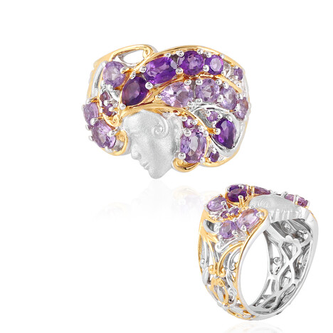 Amethyst-Silberring (Gems en Vogue)