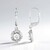 Orecchini in argento con Zircone