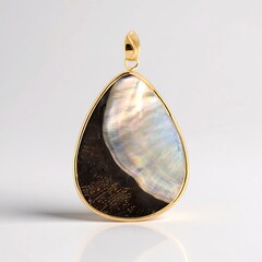 Ciondolo in argento con Madreperla Pinctada (Bali Barong)