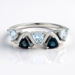 Brazilian Aquamarine Silver Ring