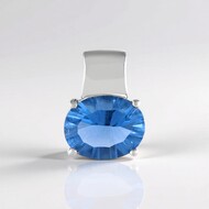Colour Change Fluorite Silver Pendant
