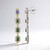 Orecchini in argento con Smeraldo Zambia (Gems en Vogue)