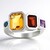 Bague en argent et Citrine (Pallanova)