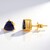 Orecchini in argento con Iolite