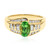 Bague en or et Grenat Tsavorite AAA (CIRARI)