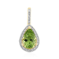 Pendentif en or et Péridot de Wagogo