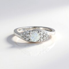 Anello in argento con Zircone