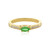 Anello in argento con Tsavorite