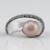 Anello in argento con Perla Ming (Annette classic)