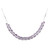 Amethyst-Silbercollier