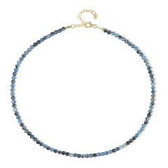 Collana in argento con Acquamarina Brasiliana (Adela Silber)