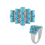 Sleeping Beauty-Türkis-Silberring (Faszination Türkis)