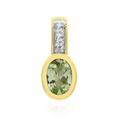 Colgante en oro con Tsavorita Kenia (Tenner Diniz)