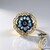 Anello in argento con Acquamarina della Tanzania (Gems en Vogue)