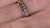 Gouden ring met saffieren