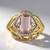 Anello in oro con Kunzite Brasiliana (Rifkind 1894 Collection)