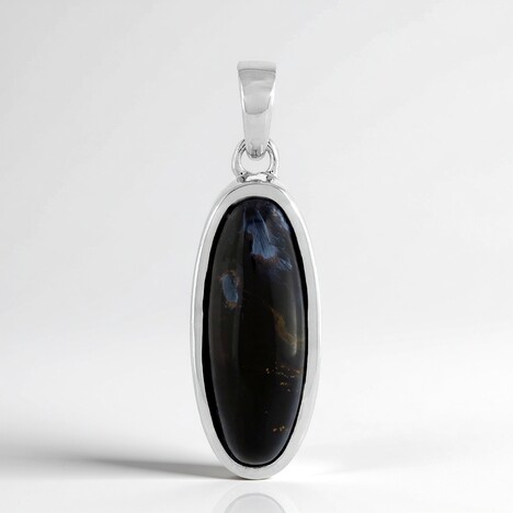 Ciondolo in argento con Pietersite