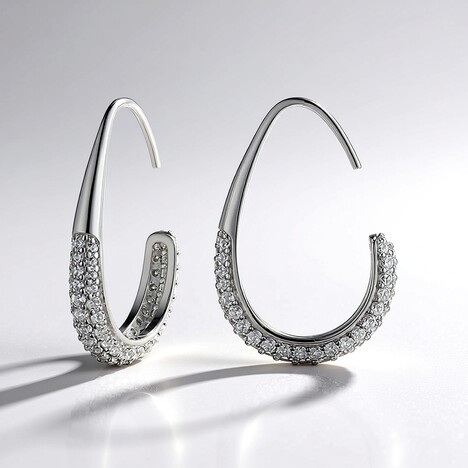 Orecchini in argento con Zircone