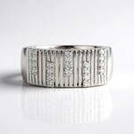 Bague en argent et Zircon (de Melo Essence)