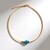 Collana in acciaio inossidabile con Turchese