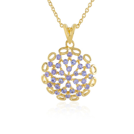 Collar en plata con Tanzanita