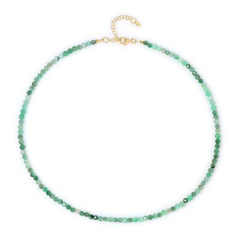 Collar en plata con Esmeralda de Brasil
