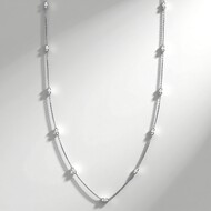 Collar en oro con Diamante I2 (H) (de Melo Gold)